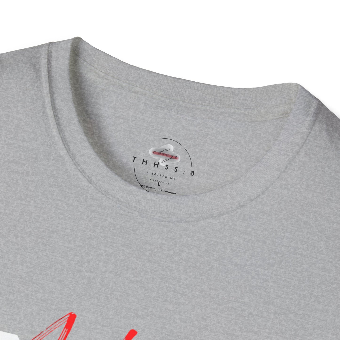 Unisex Softstyle T-Shirt with 'UNSHARED' Design, Inspirational Apparel, Christian Gift, Casual Wear, Faith-Based Fashion.