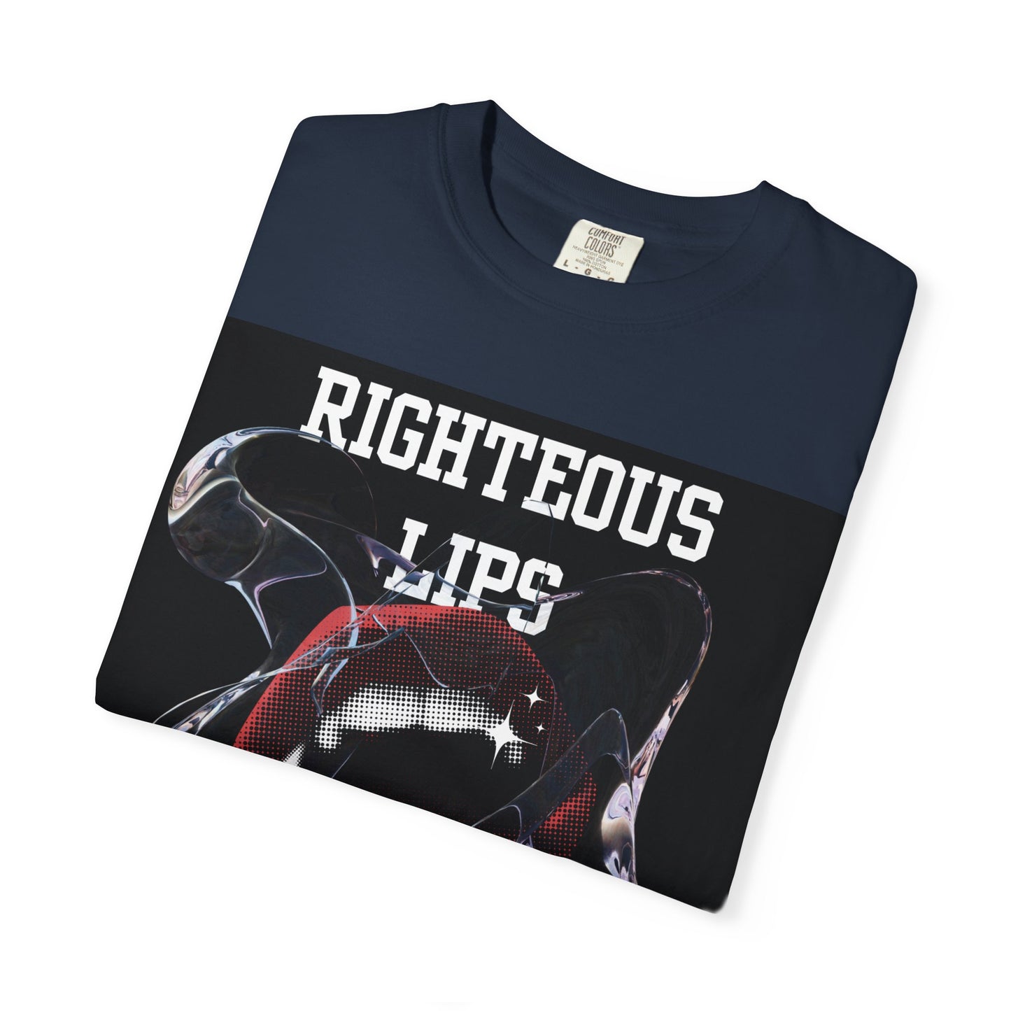 Righteous Lips Graphic T-shirt, Unisex Casual Wear, Proverbs 10:21 Tee, Christian Apparel, Gift for Faith Lovers, Everyday Style