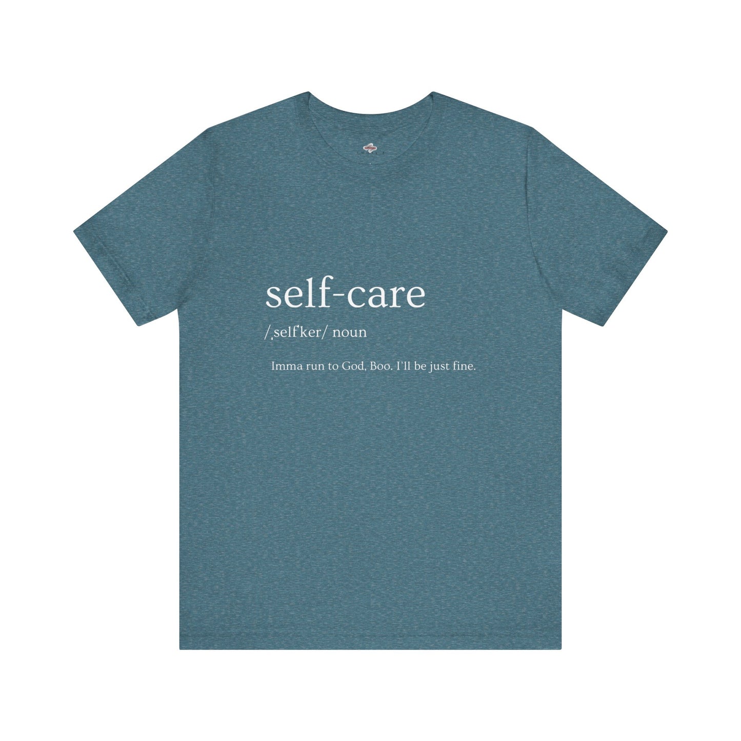 Self-Care Unisex Tee, Inspirational Shirt, Self-Love Gift, Motivational T-Shirt, Relaxation Wear, Wellness Apparel
