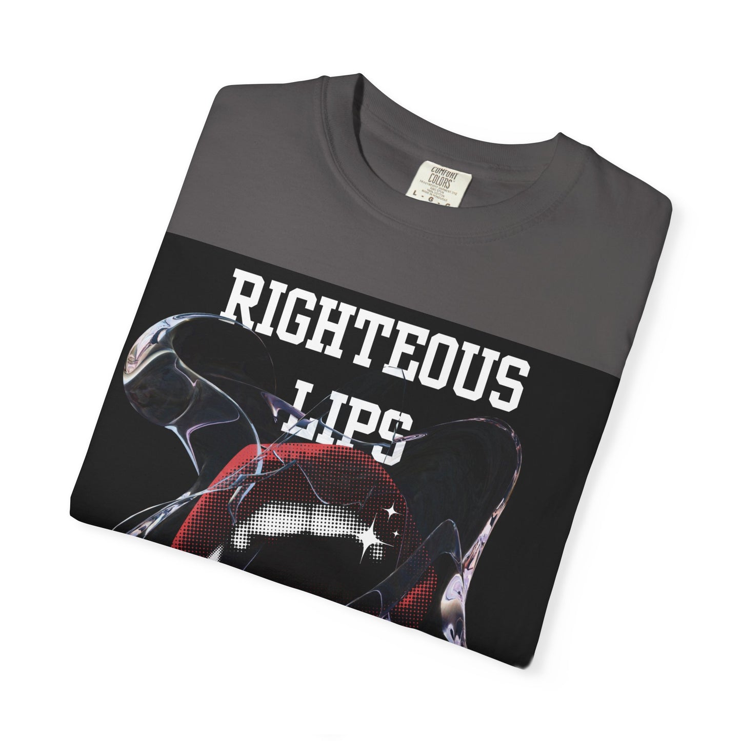Righteous Lips Graphic T-shirt, Unisex Casual Wear, Proverbs 10:21 Tee, Christian Apparel, Gift for Faith Lovers, Everyday Style