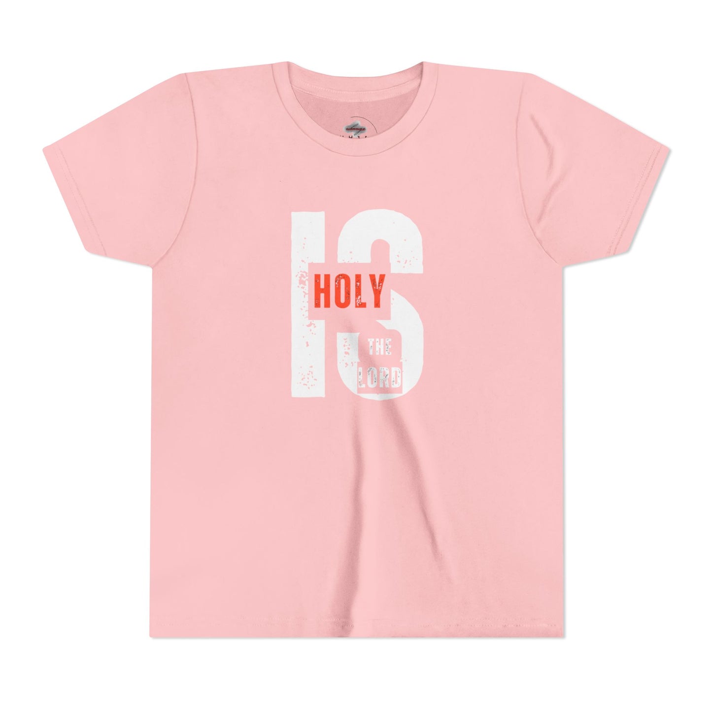 Holy is the Lord Youth Short Sleeve Tee - Faith-Based Shirt, Inspirational Gift, Christian Apparel, Youth T-Shirt, Church Outfit