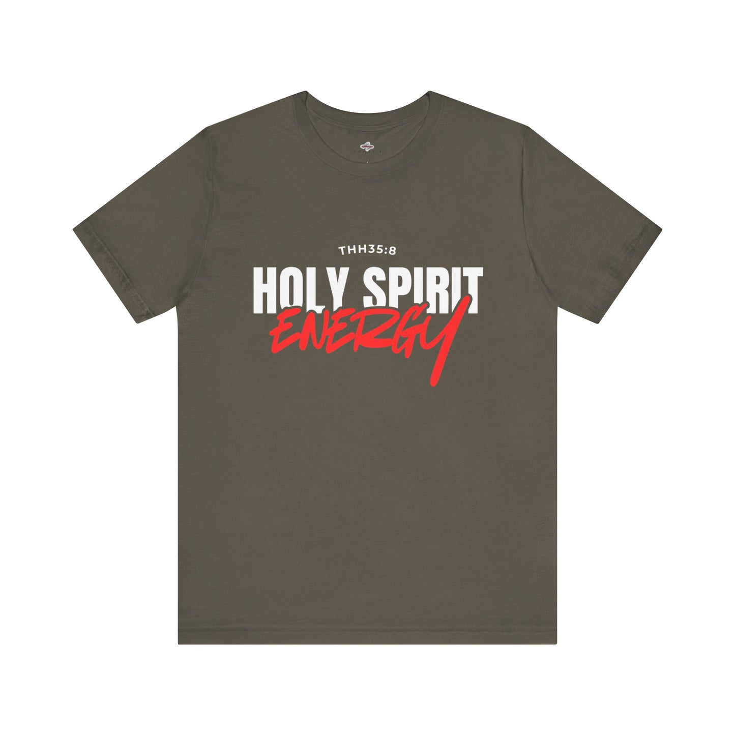 Holy Spirit Energy Tee | Faith-Inspired Unisex Jersey Tee, Christian Shirt for Everyday Wear, Spiritual Gift, Casual Outfit