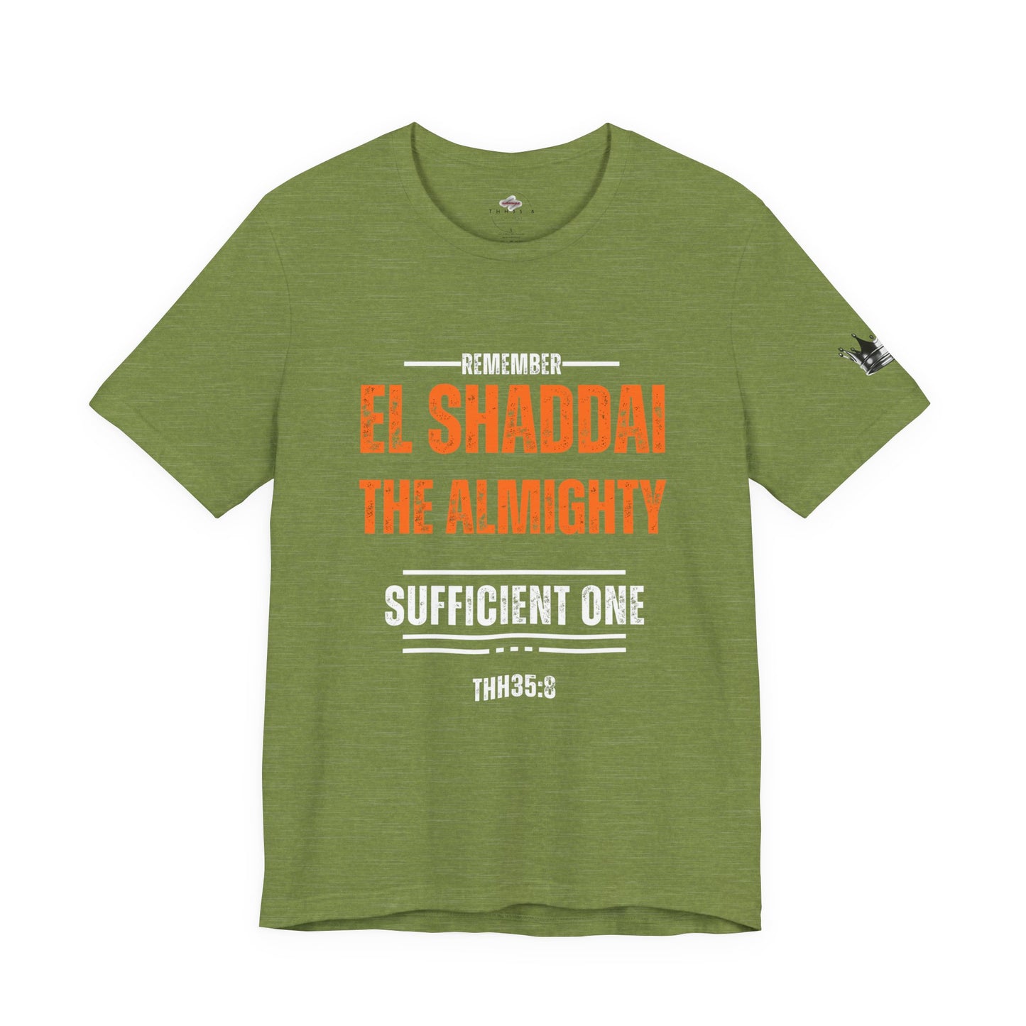 Faith-Inspired Graphic Tee - Remember El Shaddai, Christian Apparel, Inspirational T-Shirt, Spiritual Gift, Unisex Casual Wear
