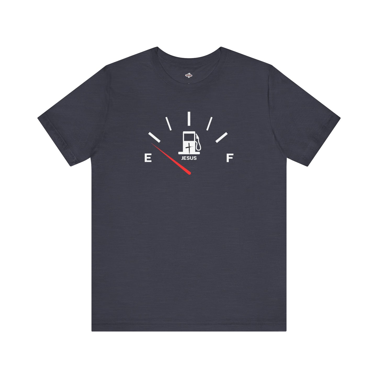 Fuel Gauge Graphic Tee, Funny Gift for Car Lovers, Unisex T-Shirt for Road Trips, Father's Day, Humor Shirt