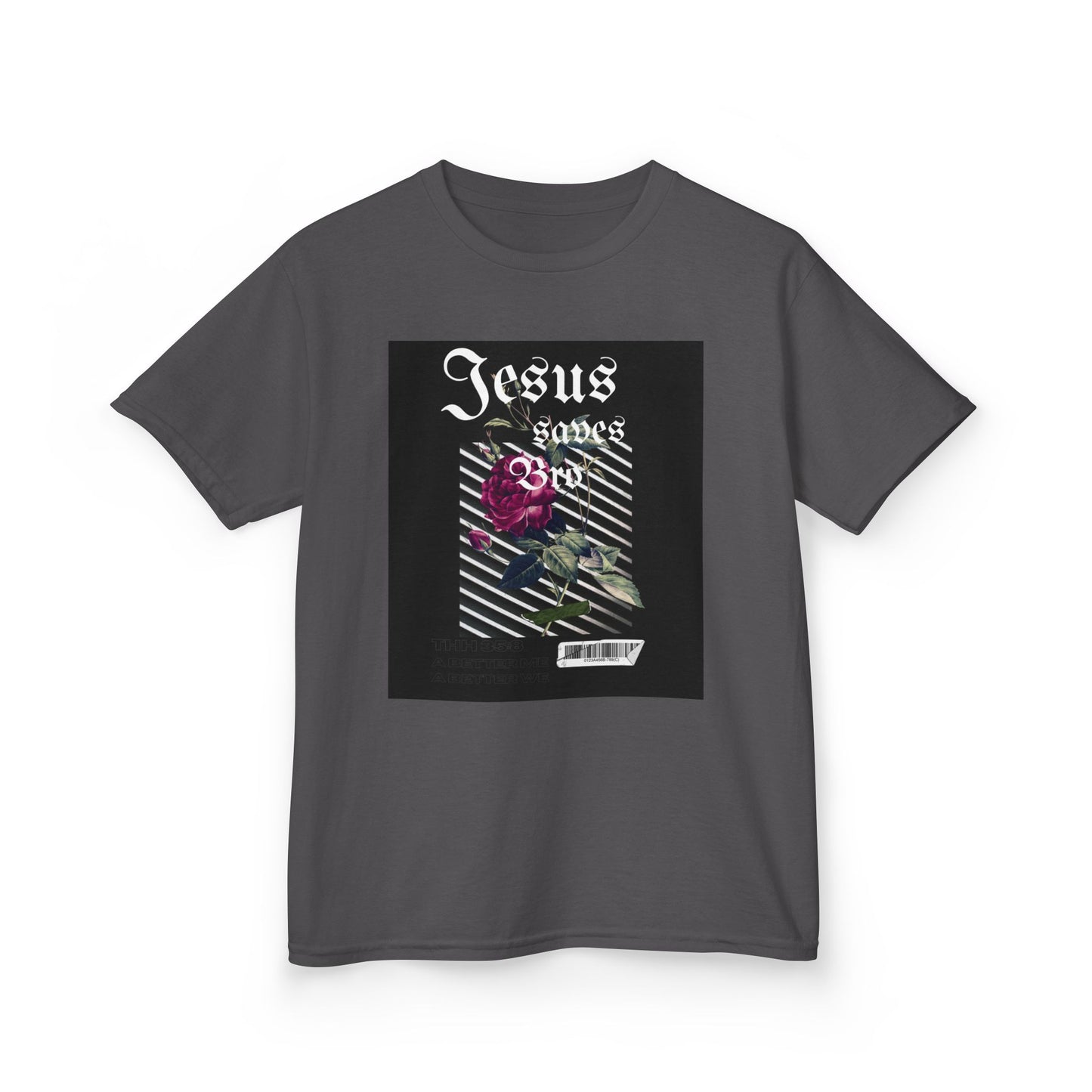 Jesus Saves Kids Heavy Cotton™ Tee, Christian Kids Shirt, Religious Tee, Faith-Based Apparel, Gift for Children