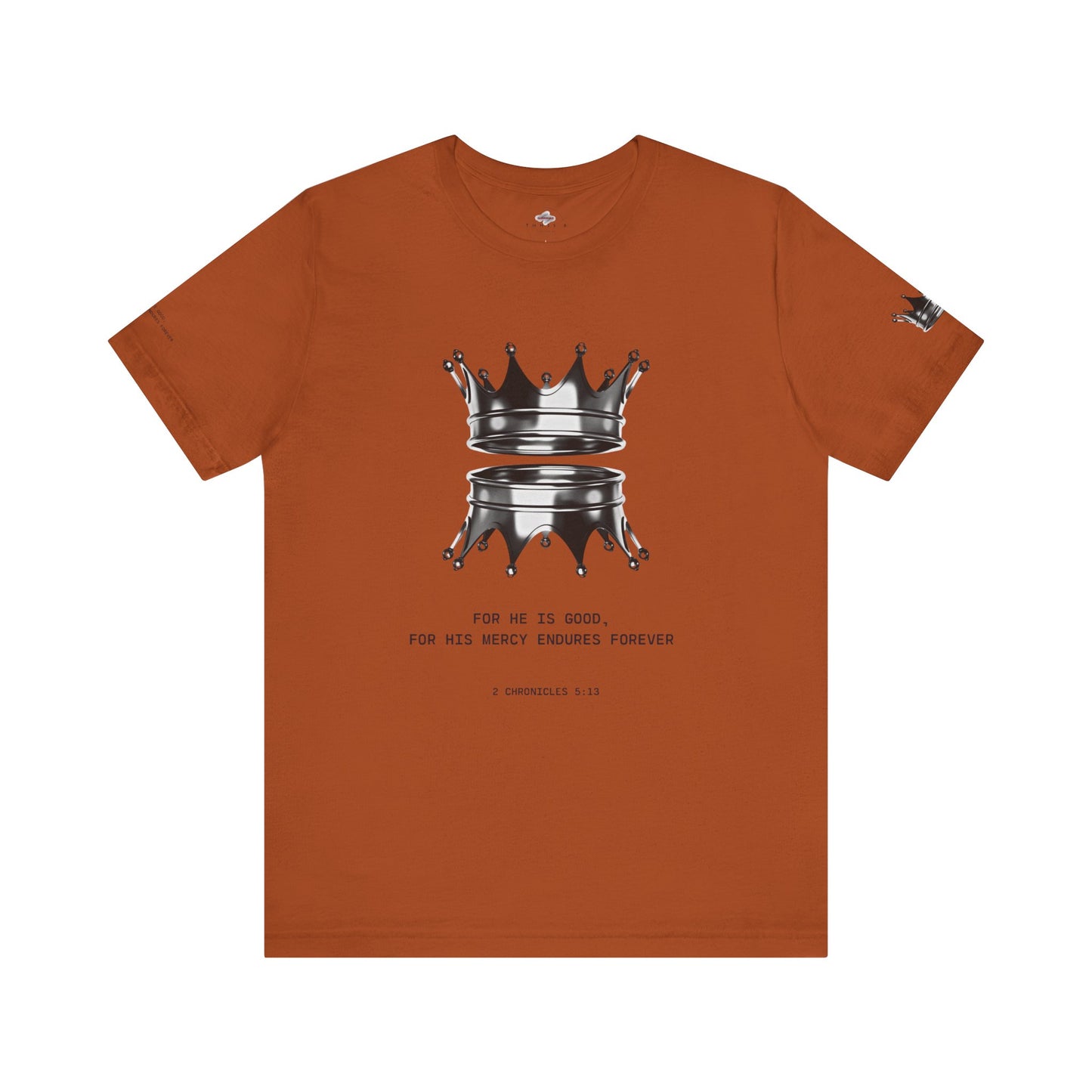 Crown Design Tee - Faith Inspired Shirt, Unisex T-Shirt, Casual Wear, Gift for Him/Her, Church Event Apparel