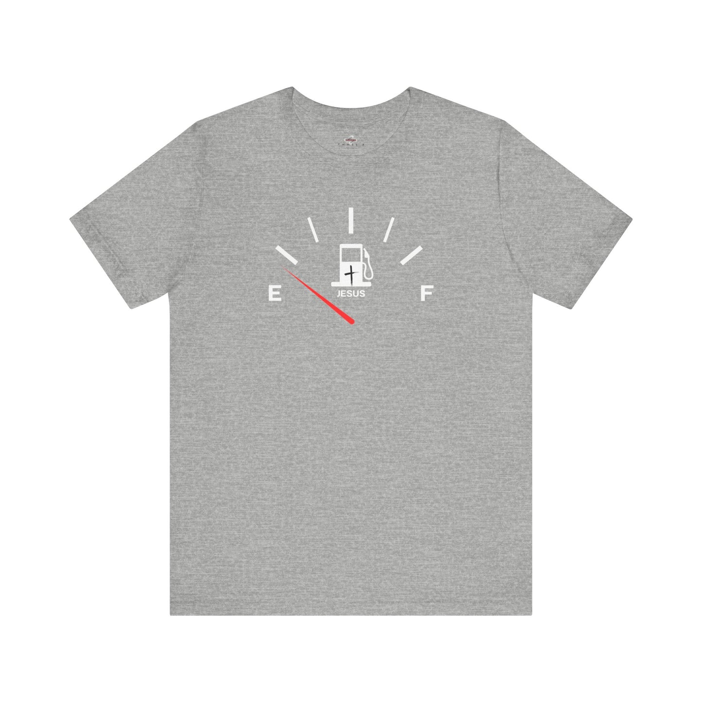Fuel Gauge Graphic Tee, Funny Gift for Car Lovers, Unisex T-Shirt for Road Trips, Father's Day, Humor Shirt