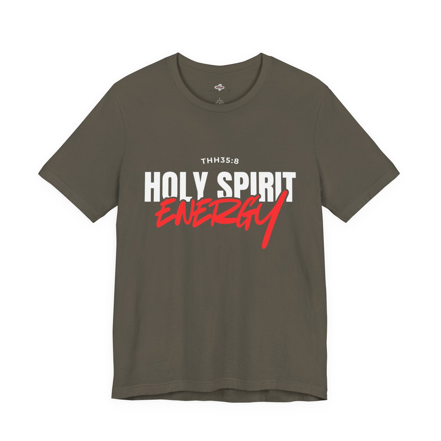 Holy Spirit Energy Tee | Faith-Inspired Unisex Jersey Tee, Christian Shirt for Everyday Wear, Spiritual Gift, Casual Outfit