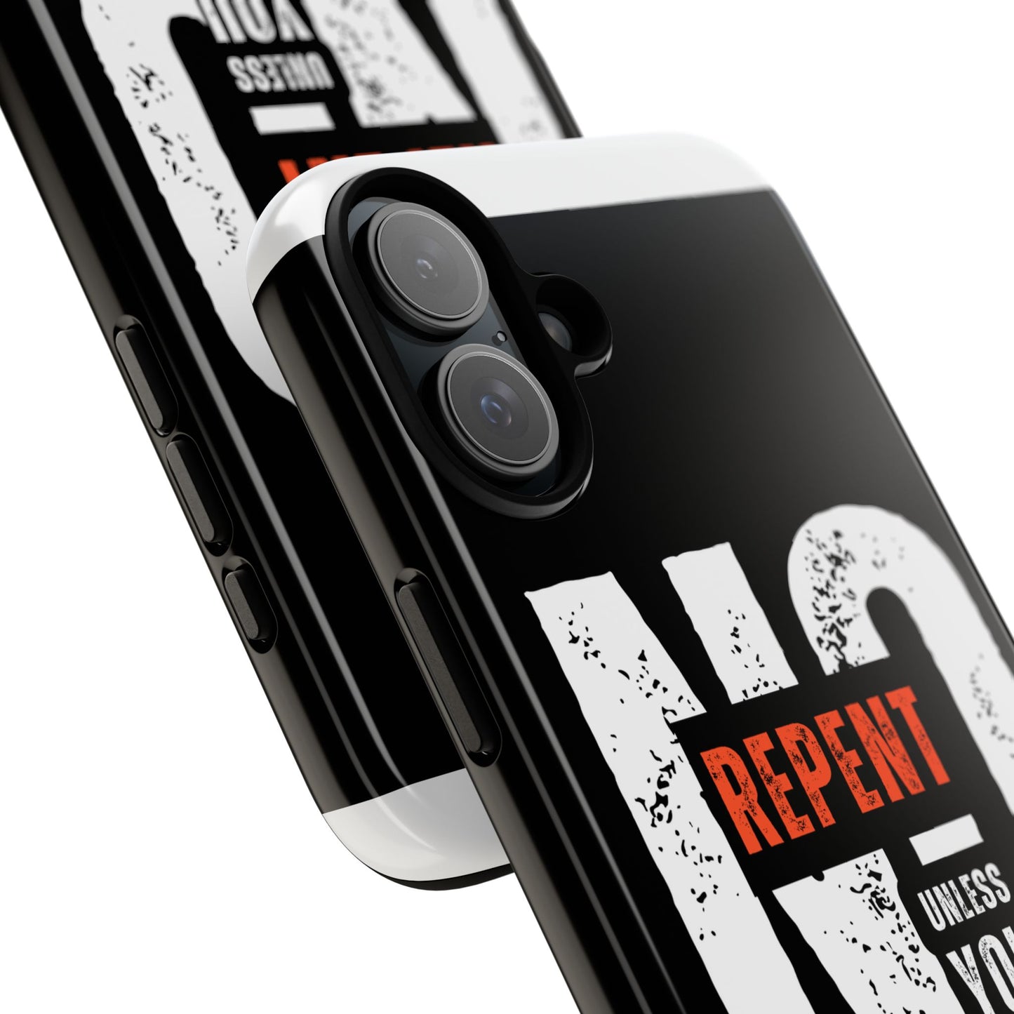 Repent Phone Case, Tough Phone Cover, Christian Gift, Scripture Phone Protector, Faith-Based Tech Accessory