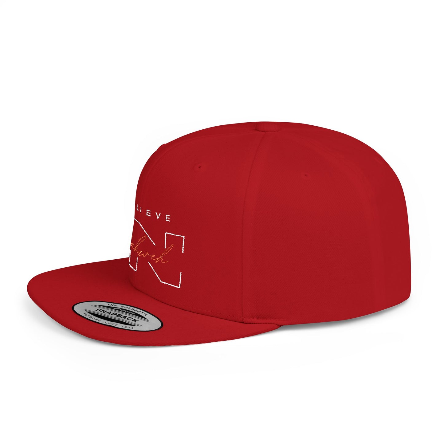 Believe Flat Bill Snapback Cap - Stylish Baseball Hat, Perfect for Casual Outfits, Gifts for Him or Her, Statement Accessory, Trendy [...]