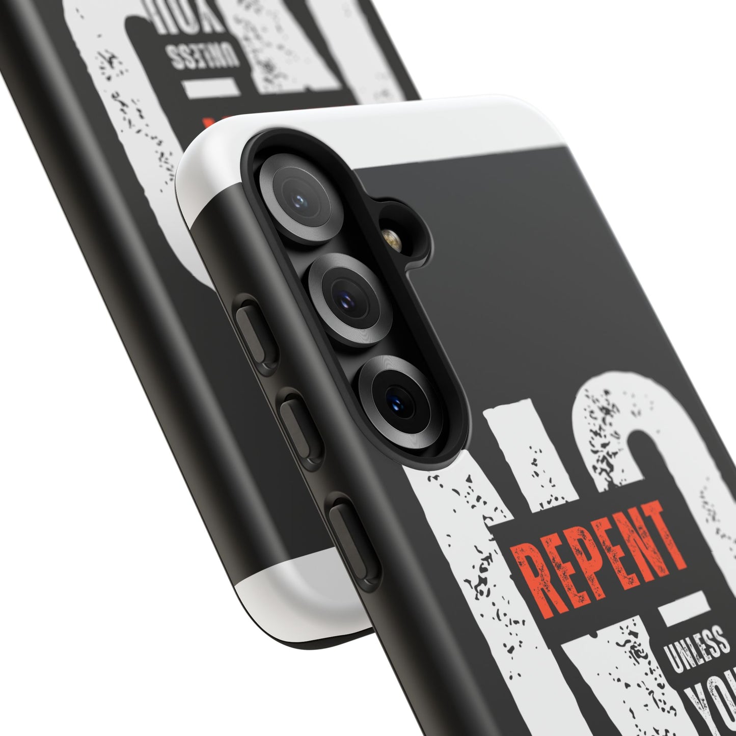 Repent Phone Case, Tough Phone Cover, Christian Gift, Scripture Phone Protector, Faith-Based Tech Accessory