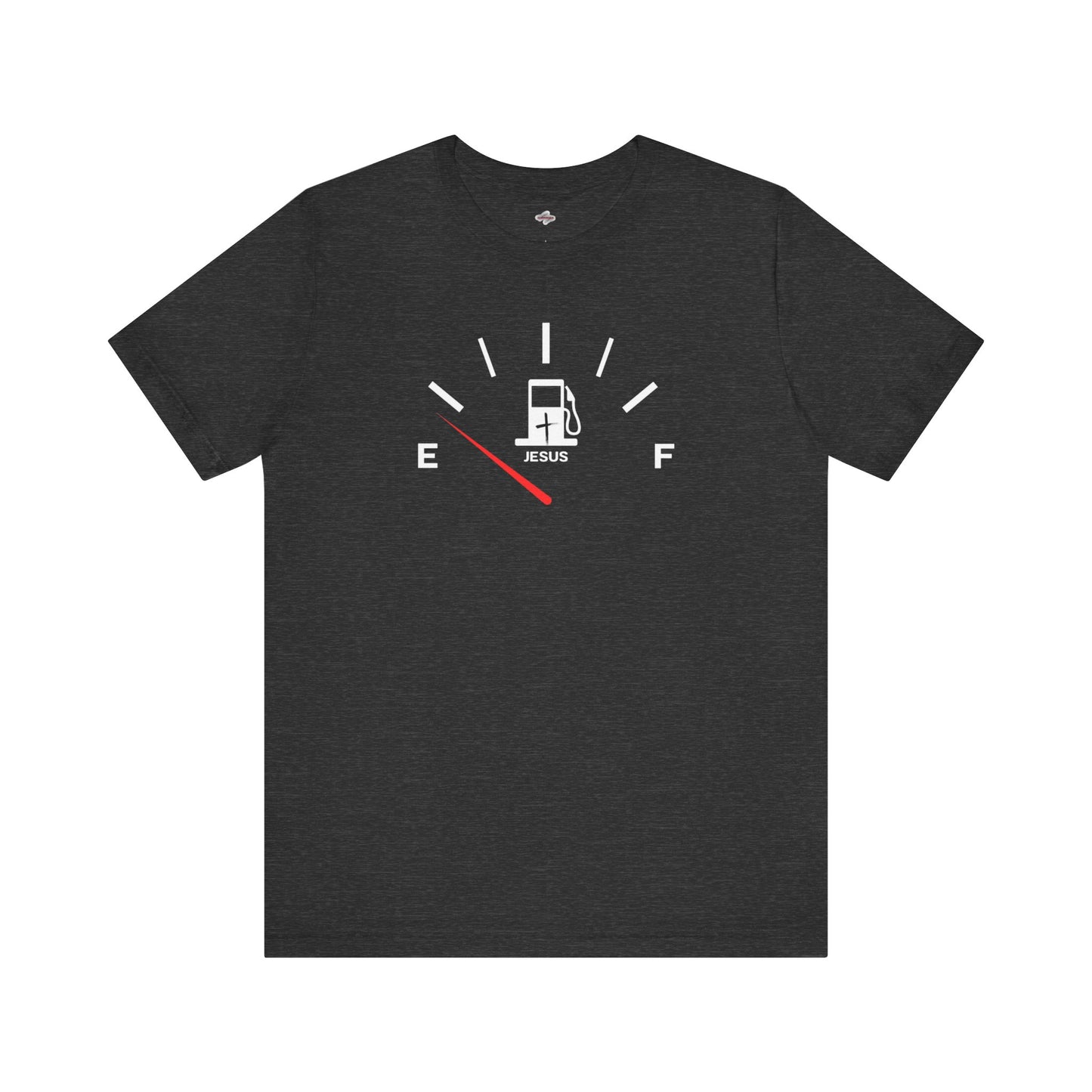 Fuel Gauge Graphic Tee, Funny Gift for Car Lovers, Unisex T-Shirt for Road Trips, Father's Day, Humor Shirt