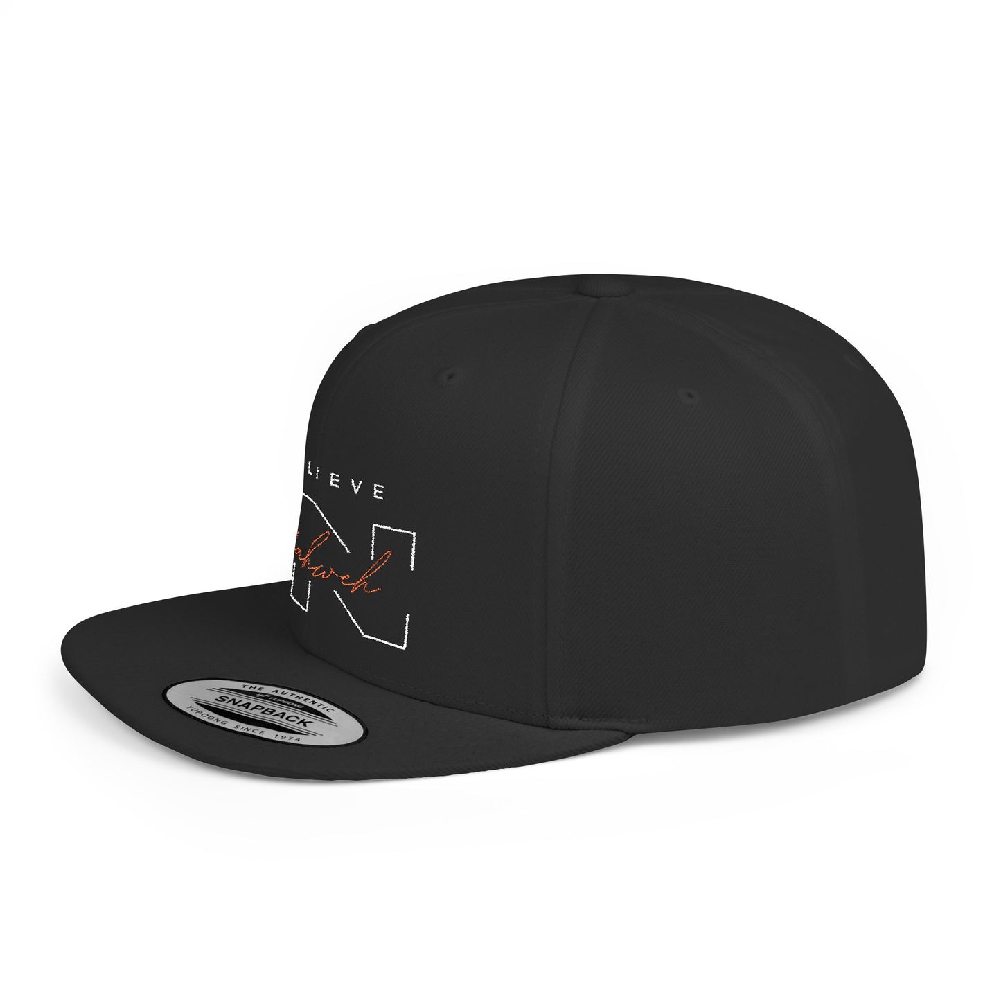 Believe Flat Bill Snapback Cap - Stylish Baseball Hat, Perfect for Casual Outfits, Gifts for Him or Her, Statement Accessory, Trendy [...]