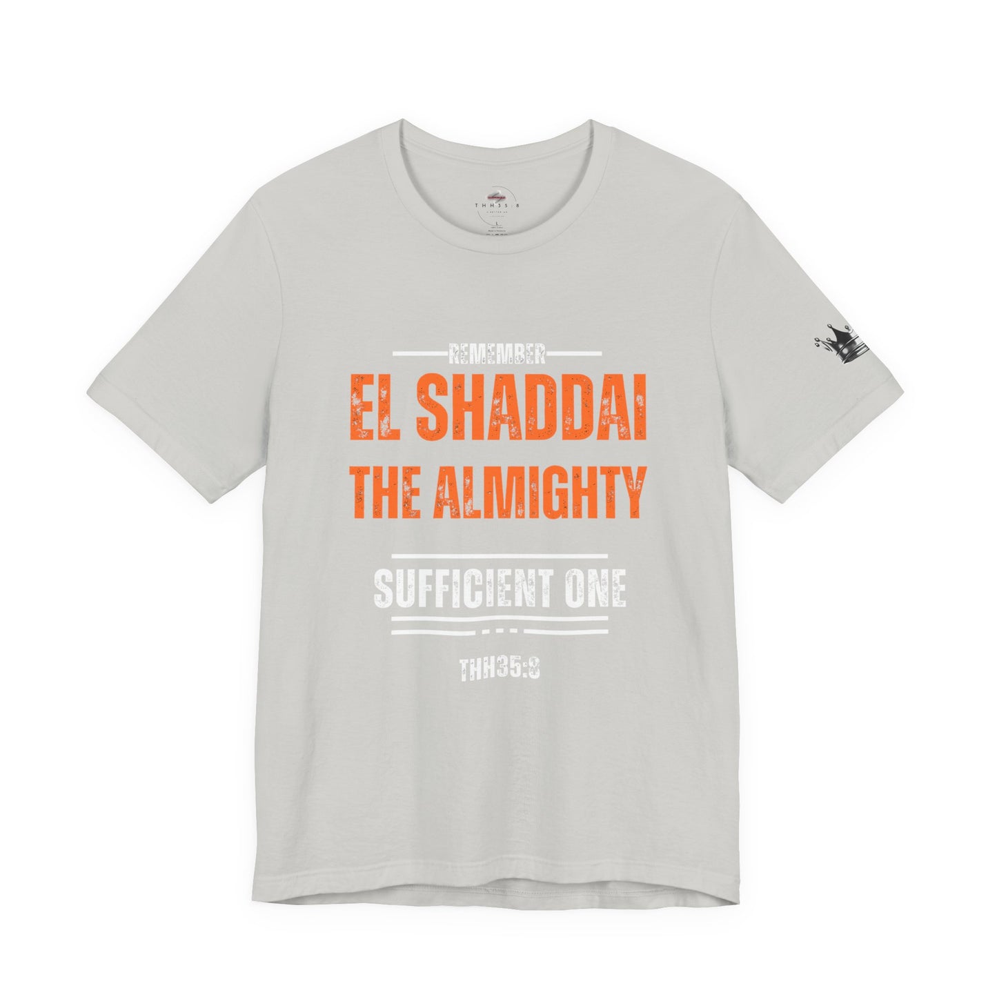 Faith-Inspired Graphic Tee - Remember El Shaddai, Christian Apparel, Inspirational T-Shirt, Spiritual Gift, Unisex Casual Wear