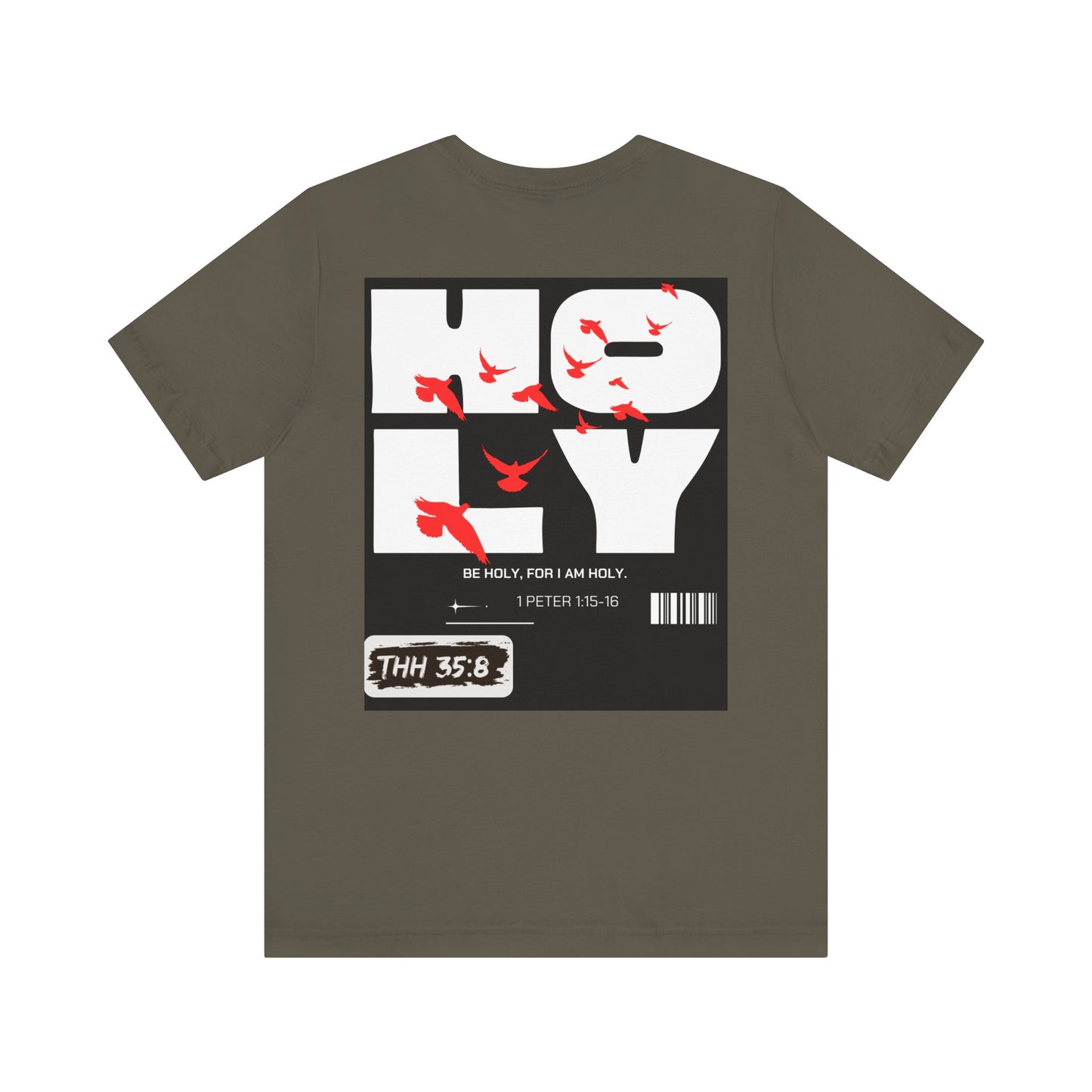 Unisex Jersey Short Sleeve Tee - Righteous and Holy, Faith-Based Apparel, Casual Christian Wear, Inspirational Clothing, Unique [...]