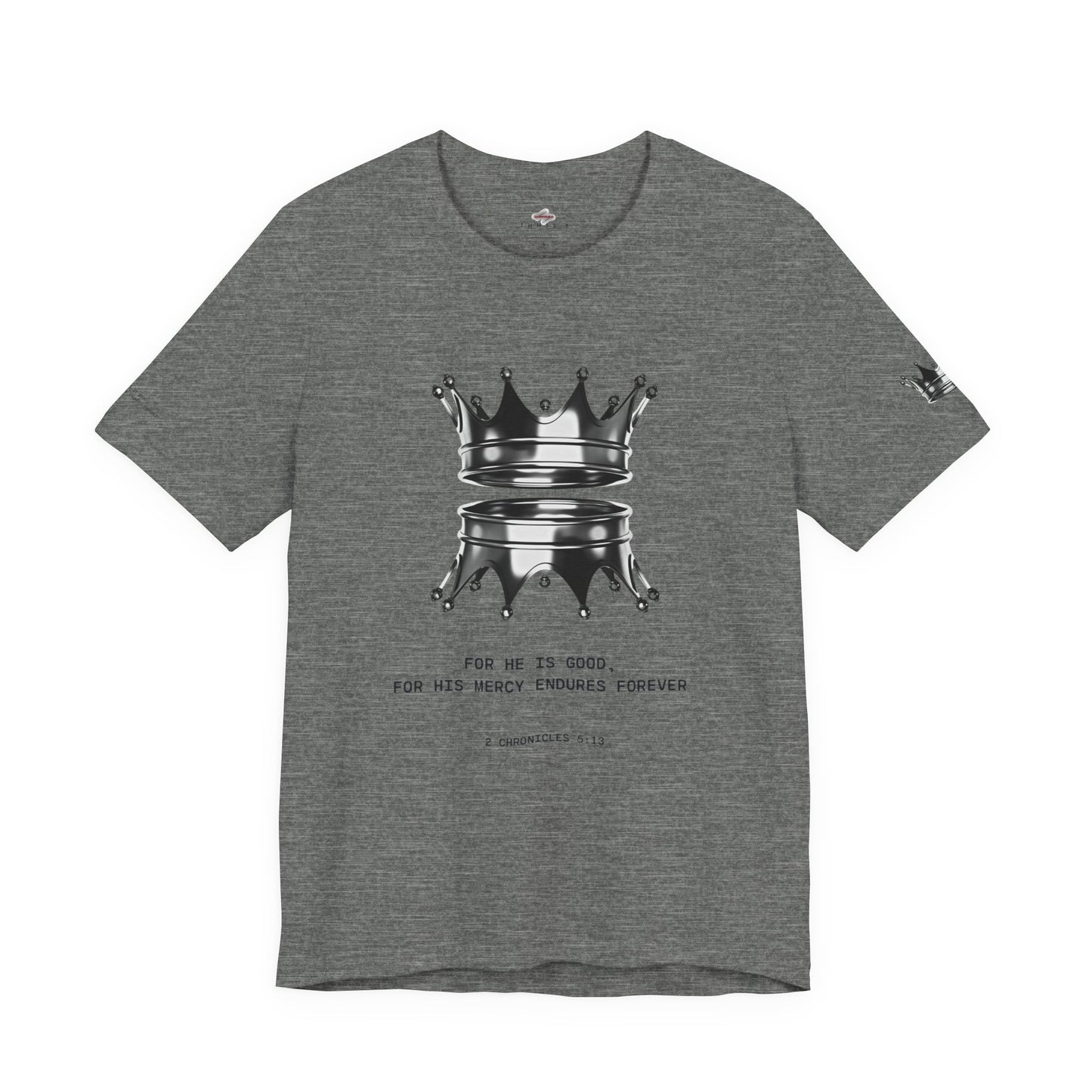 Crown Design Tee - Faith Inspired Shirt, Unisex T-Shirt, Casual Wear, Gift for Him/Her, Church Event Apparel