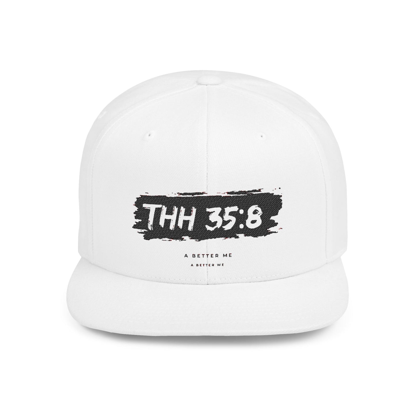 Flat Bill Snapback Hat, Faith-Inspired Cap, Stylish Snapback for Everyday Wear, Gift for Friends, Casual Headwear