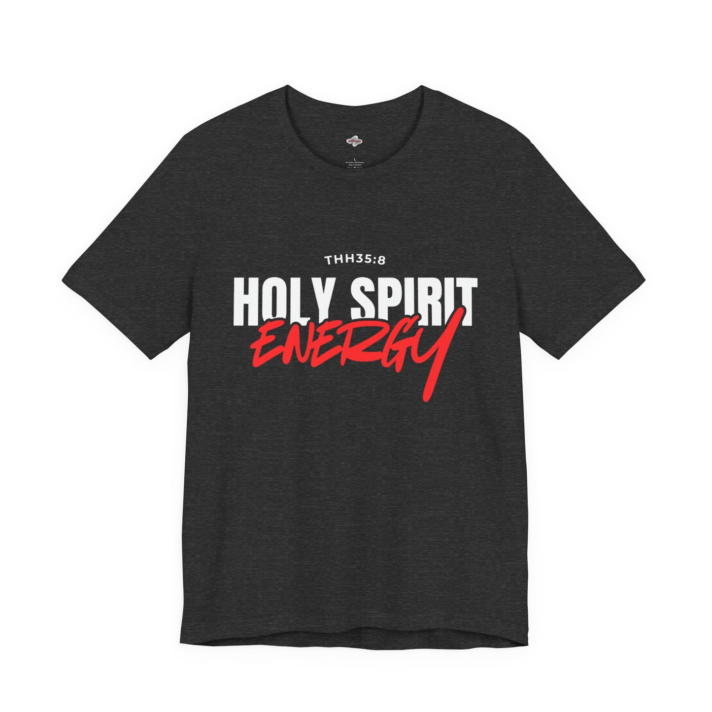 Holy Spirit Energy Tee | Faith-Inspired Unisex Jersey Tee, Christian Shirt for Everyday Wear, Spiritual Gift, Casual Outfit