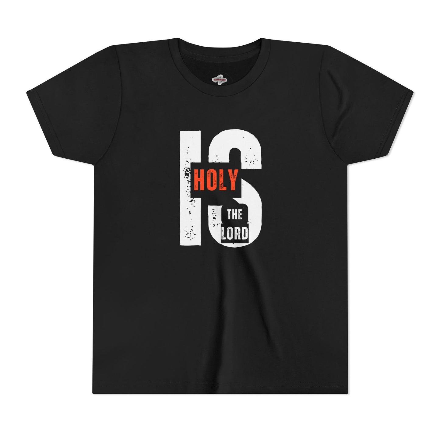 Holy is the Lord Youth Short Sleeve Tee - Faith-Based Shirt, Inspirational Gift, Christian Apparel, Youth T-Shirt, Church Outfit