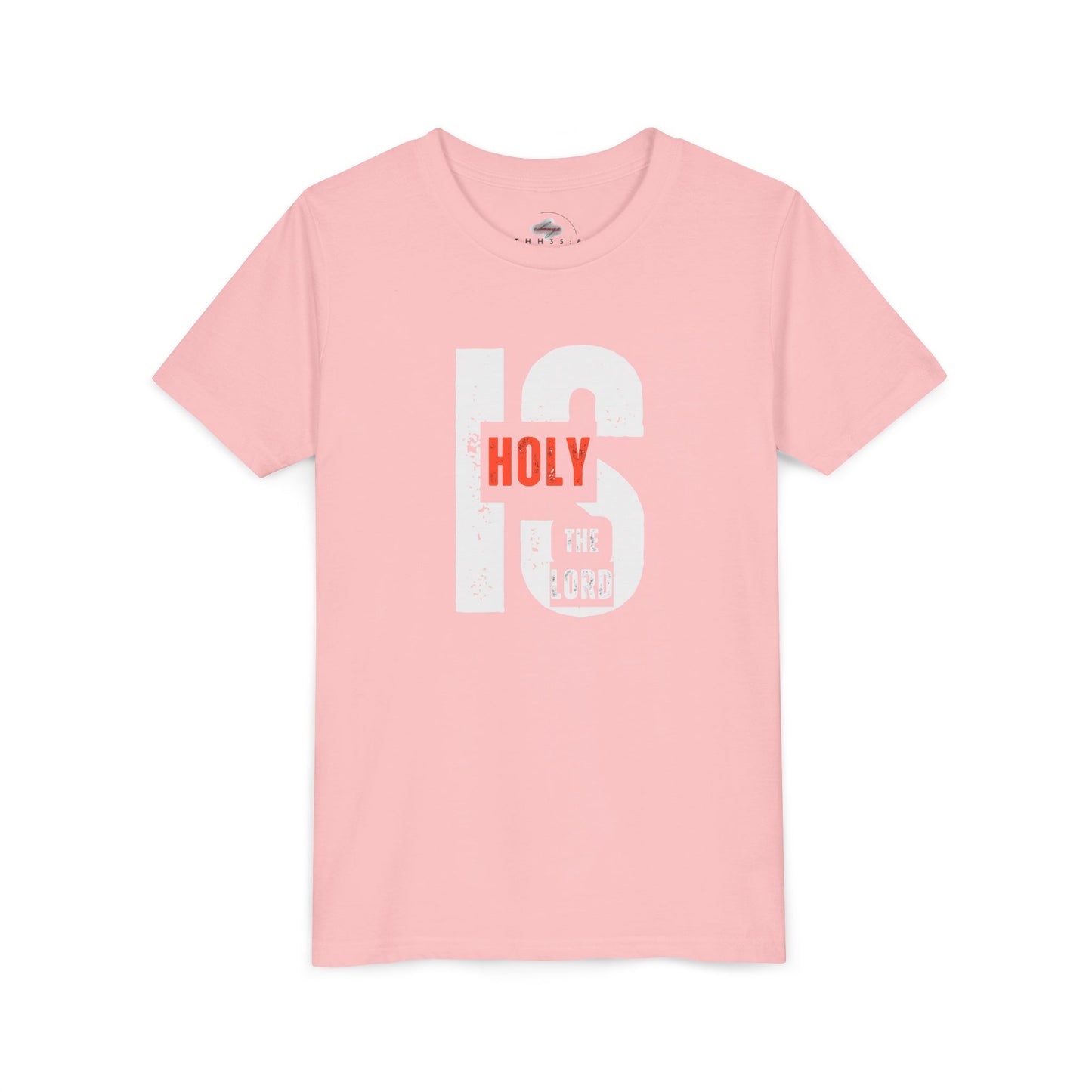 Holy is the Lord Youth Short Sleeve Tee - Faith-Based Shirt, Inspirational Gift, Christian Apparel, Youth T-Shirt, Church Outfit