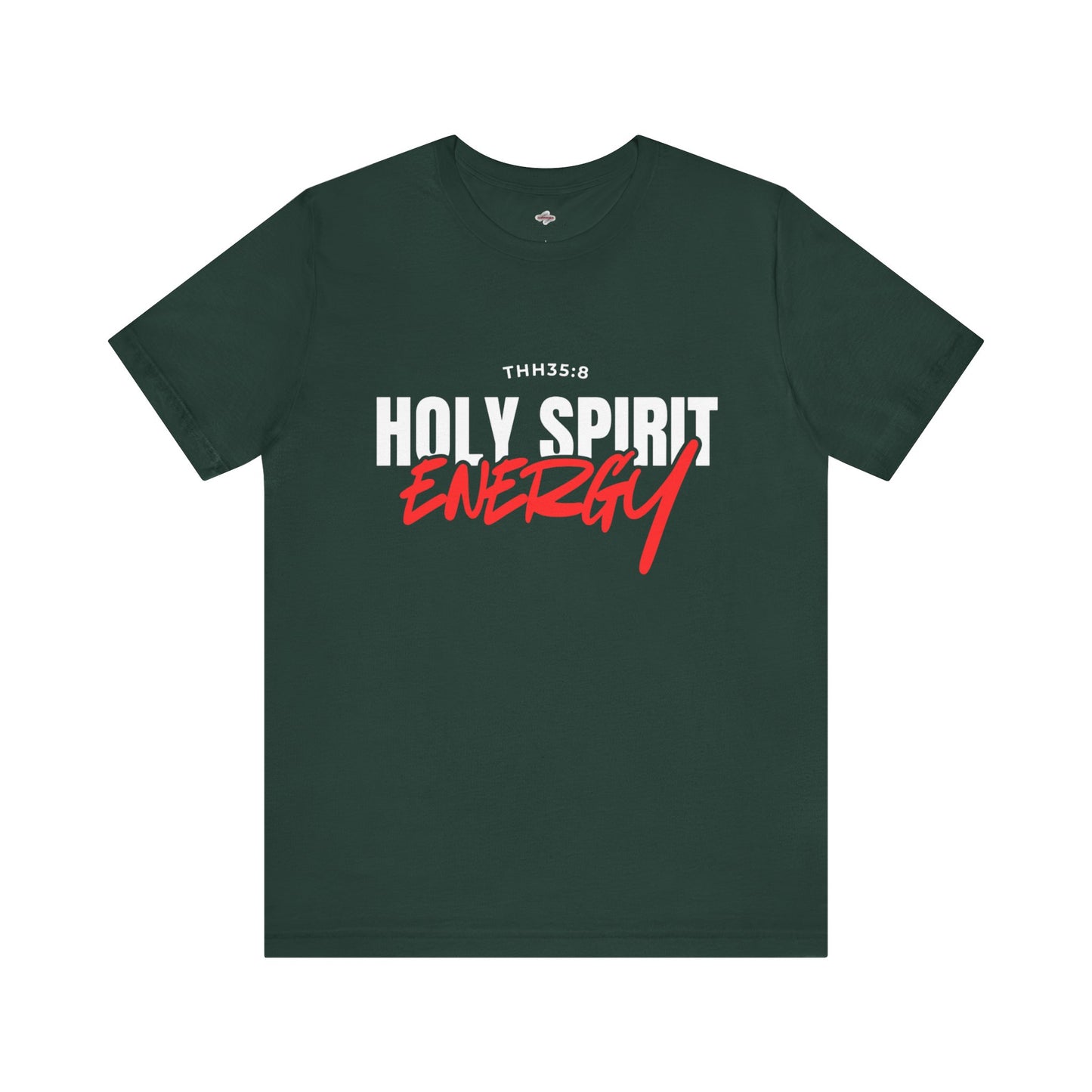 Holy Spirit Energy Tee | Faith-Inspired Unisex Jersey Tee, Christian Shirt for Everyday Wear, Spiritual Gift, Casual Outfit