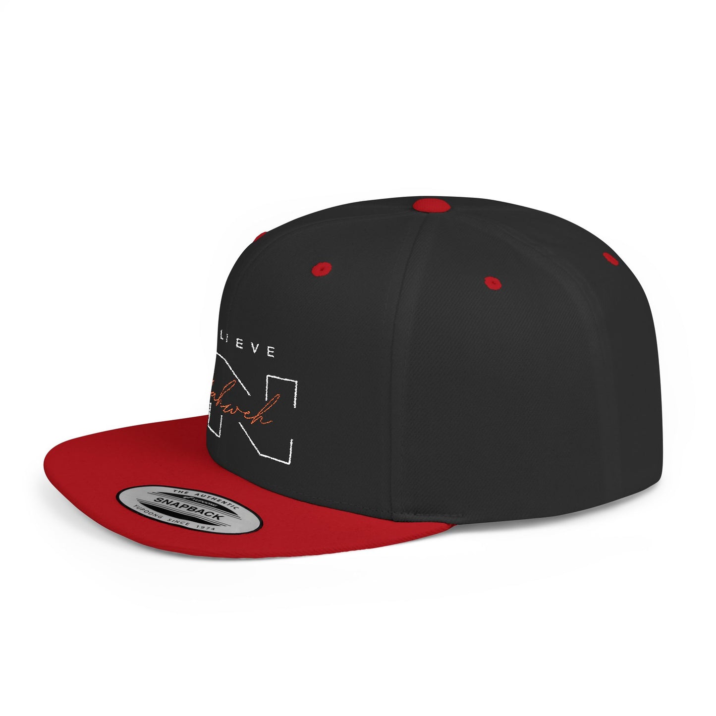 Believe Flat Bill Snapback Cap - Stylish Baseball Hat, Perfect for Casual Outfits, Gifts for Him or Her, Statement Accessory, Trendy [...]