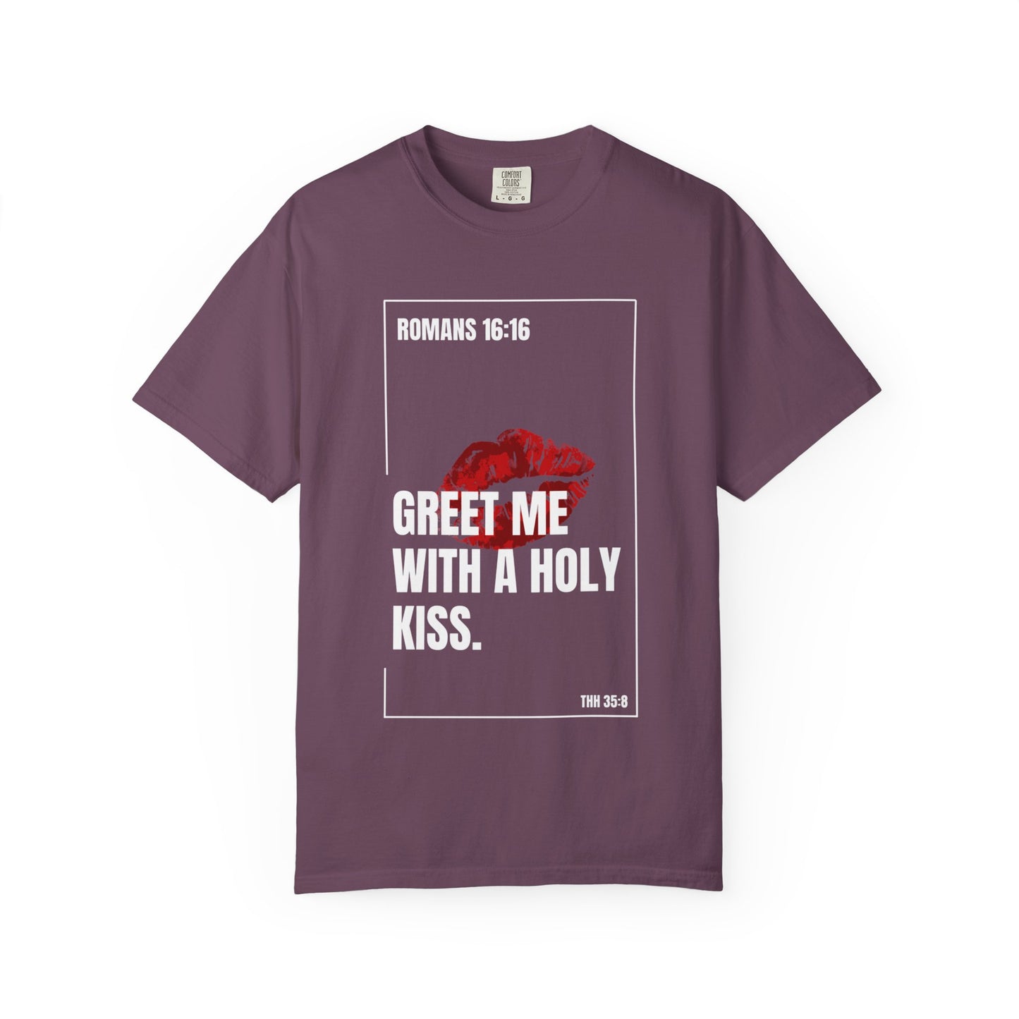 Kiss-Print Unisex T-Shirt, Casual Wear, Gift for Her, Valentine’s Day, Fashion Tee, Soft Cotton Shirt, Everyday Style