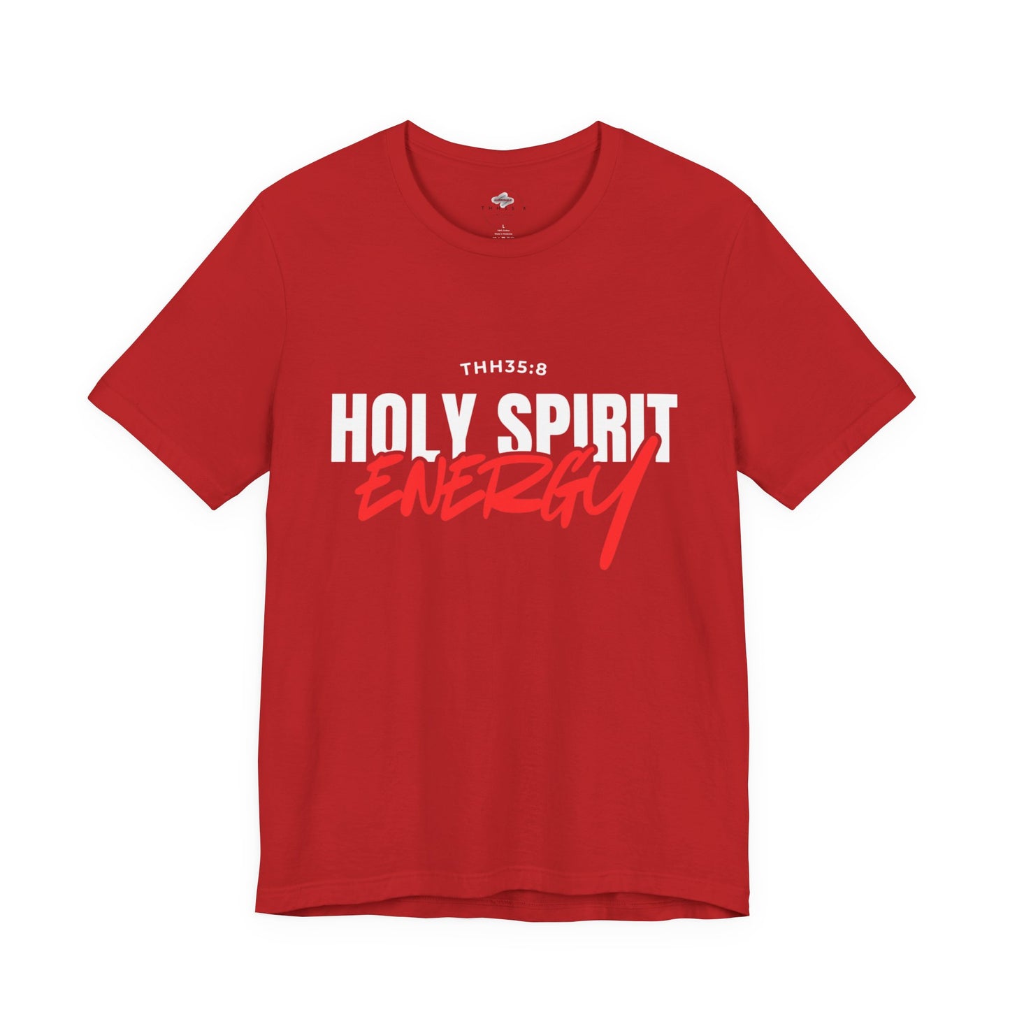Holy Spirit Energy Tee | Faith-Inspired Unisex Jersey Tee, Christian Shirt for Everyday Wear, Spiritual Gift, Casual Outfit
