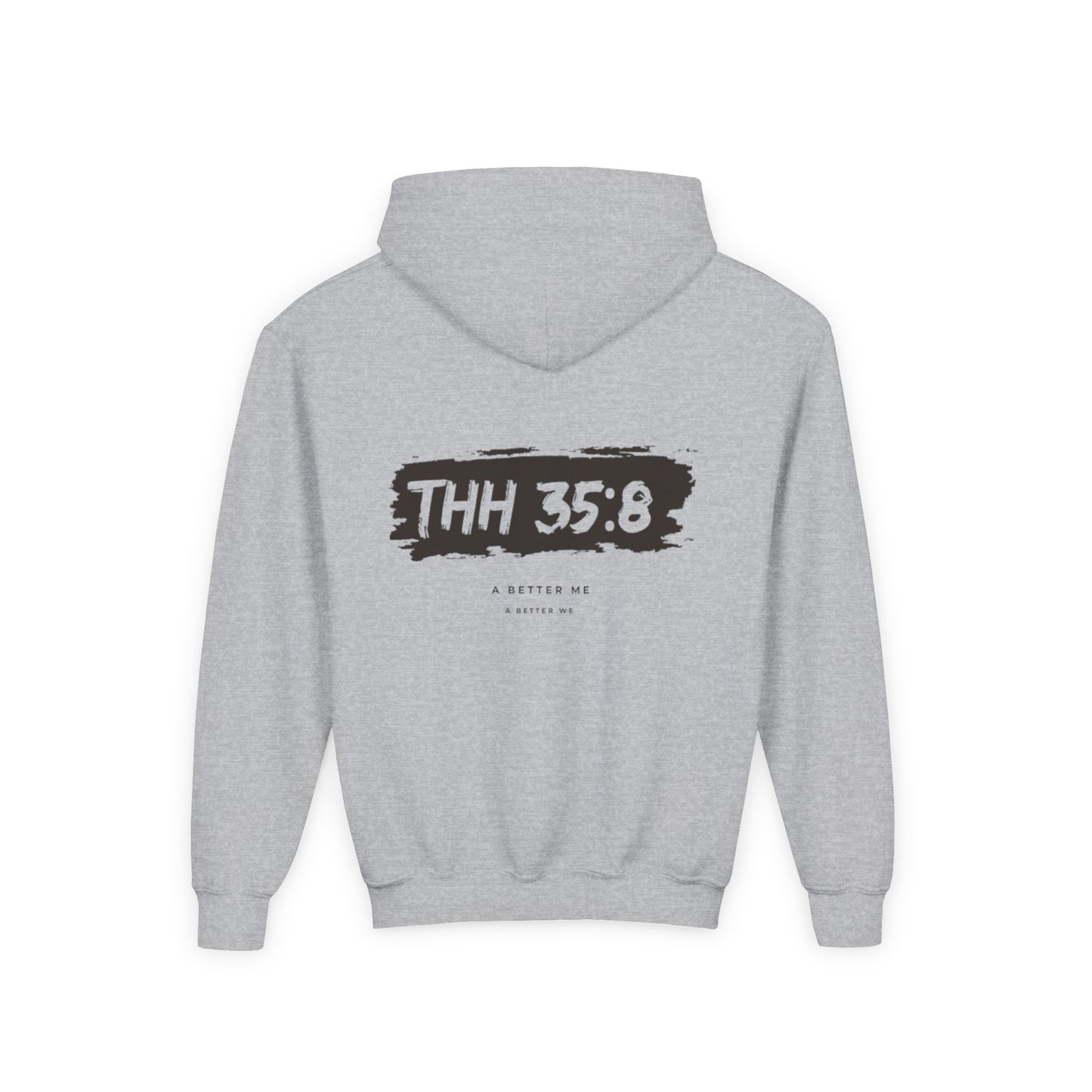 Youth Heavy Blend Hooded Sweatshirt with Holy & Clean Design, Comfortable Hoodie for Young Believers, Perfect Gift for Holidays, [...]