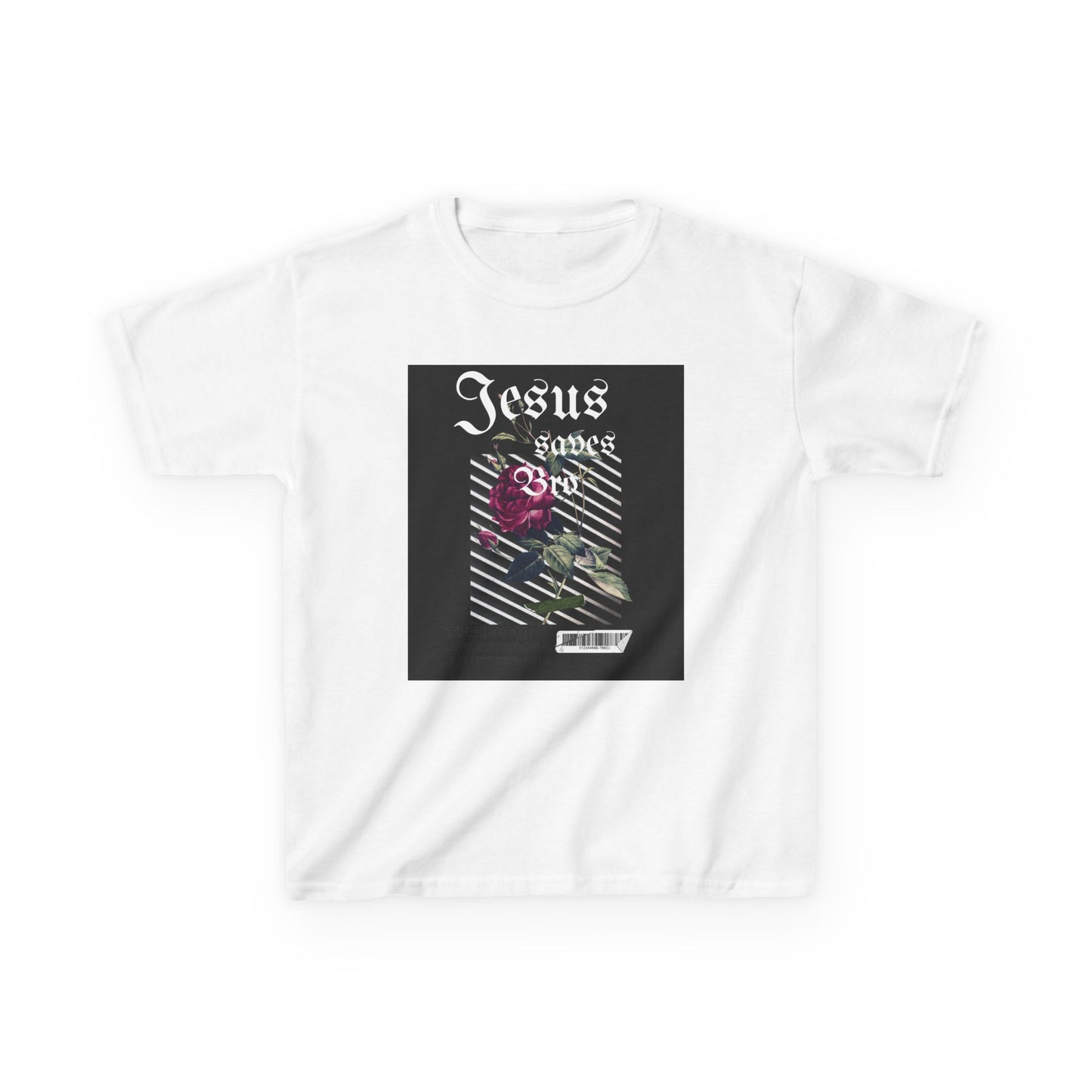 Jesus Saves Kids Heavy Cotton™ Tee, Christian Kids Shirt, Religious Tee, Faith-Based Apparel, Gift for Children