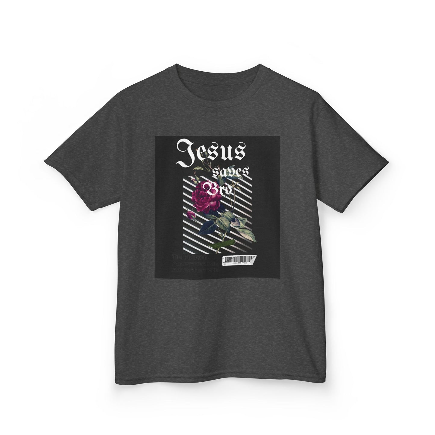 Jesus Saves Kids Heavy Cotton™ Tee, Christian Kids Shirt, Religious Tee, Faith-Based Apparel, Gift for Children