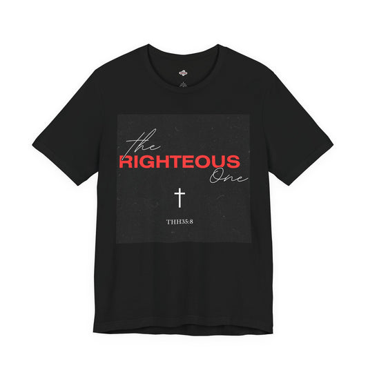 Faith-Inspired Unisex T-Shirt - The Righteous One Tee, Religious Apparel, Casual Wear, Christian Gift, Daily Motivation