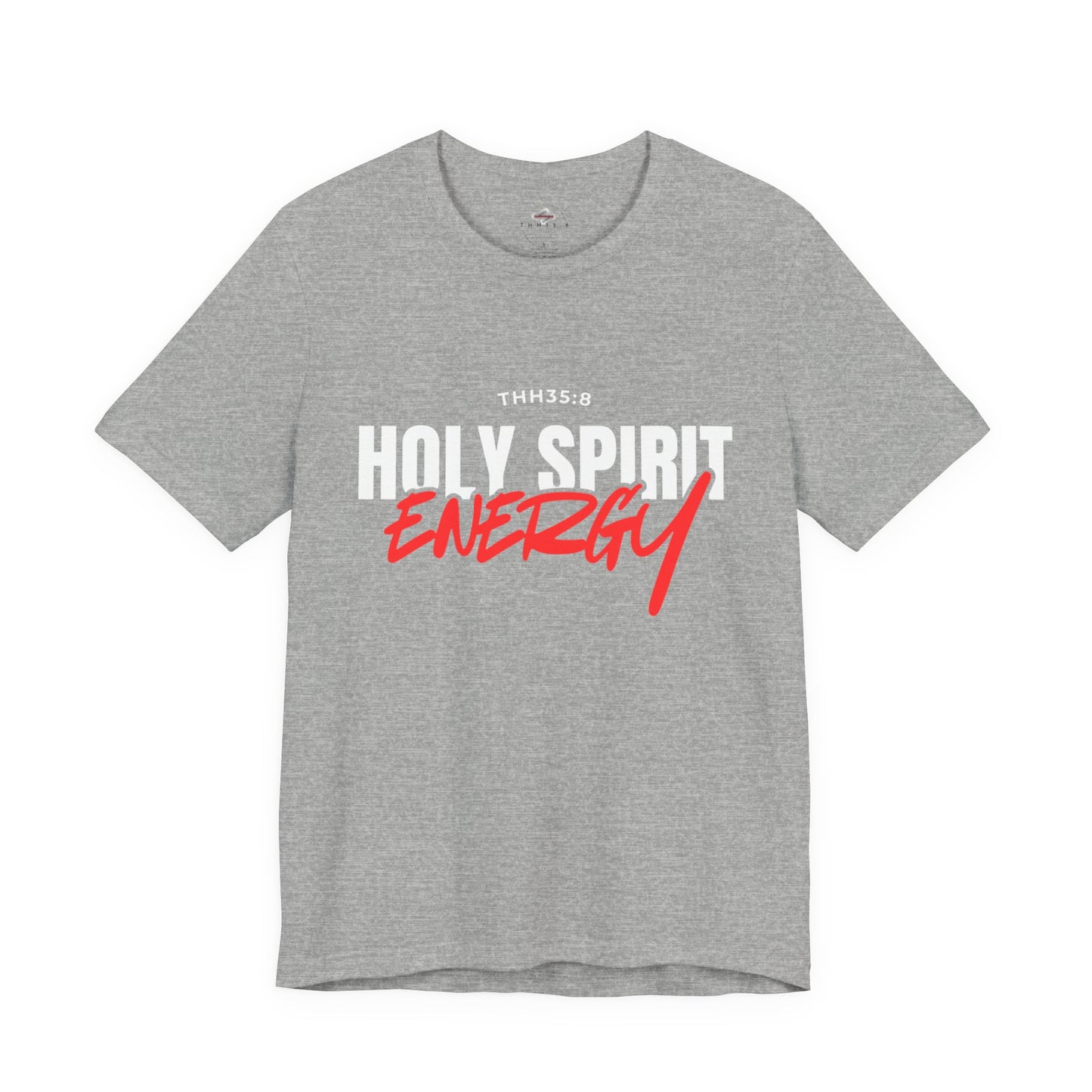 Holy Spirit Energy Tee | Faith-Inspired Unisex Jersey Tee, Christian Shirt for Everyday Wear, Spiritual Gift, Casual Outfit
